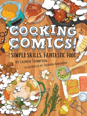 cover image of Cooking Comics!
